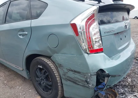 2012 Toyota Prius Three from USA, damaged, VIN JTDKN3DU4C1587830